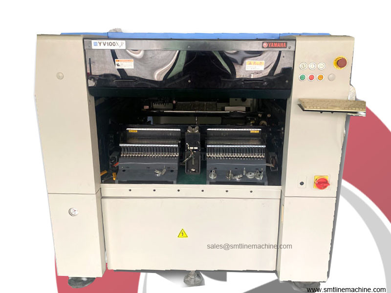 Yamaha Yv100x Xg Xgp Pick And Place Machine With 90 Feeders  For Pcb Assembly